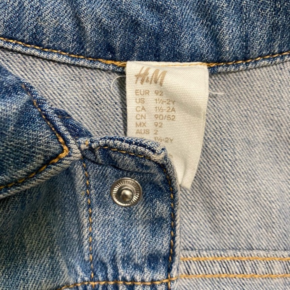 H&M demon blue toddler jacket -1 1/2-2y - Picture 5 of 9